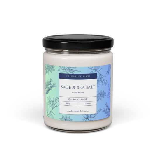 Scented Soy Candle, 9oz